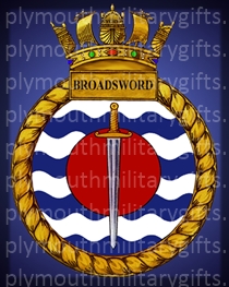 HMS Broadsword Magnet
